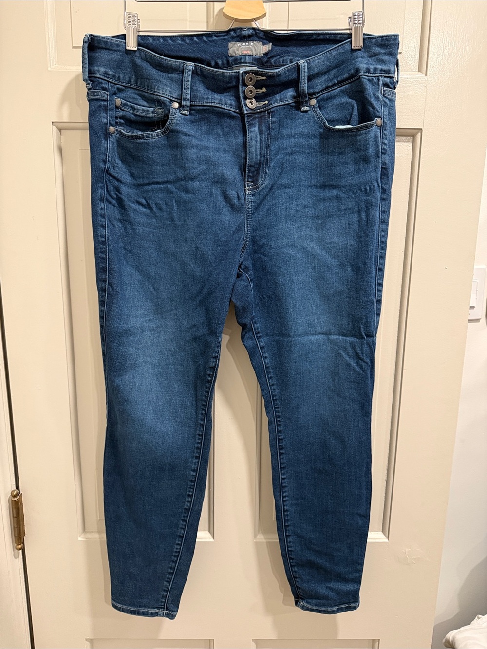 Torrid Super Soft Jegging High-Rise Dark Blue Stretch Jeans
